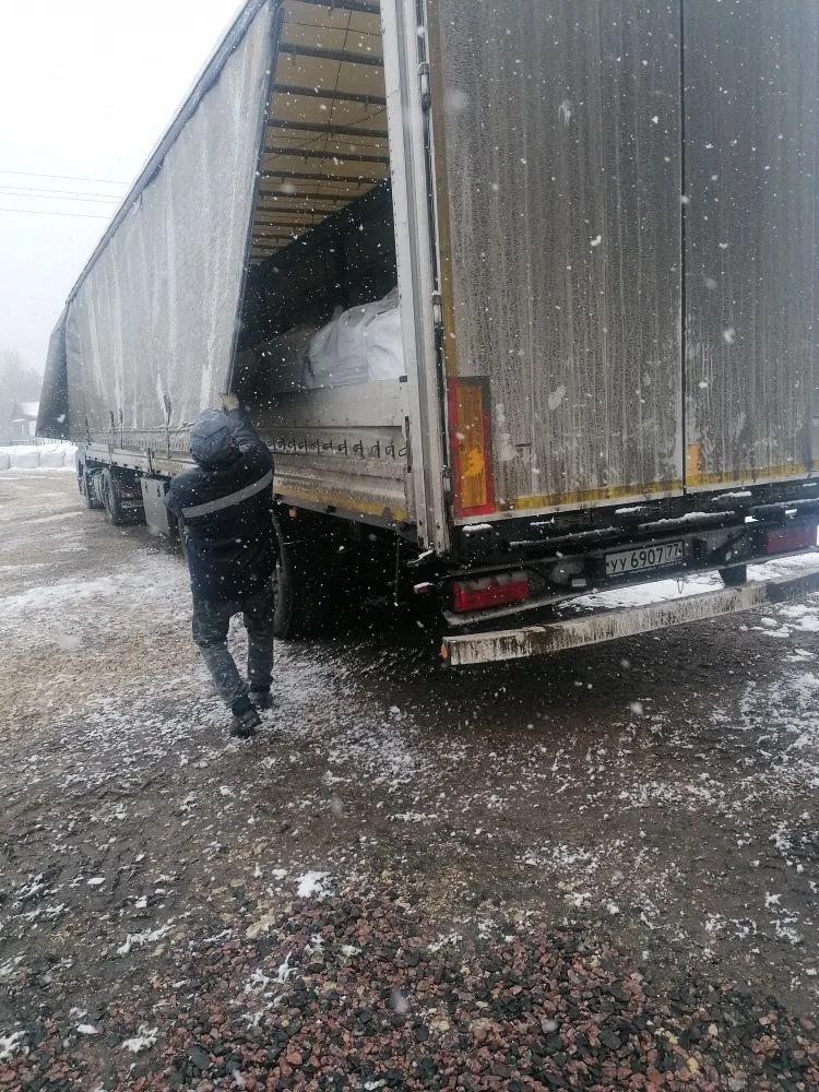 Отгрузка кровельного субстрата