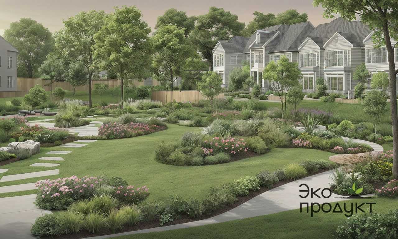 Зеленые крыши и интеграция с зелёными фасадами