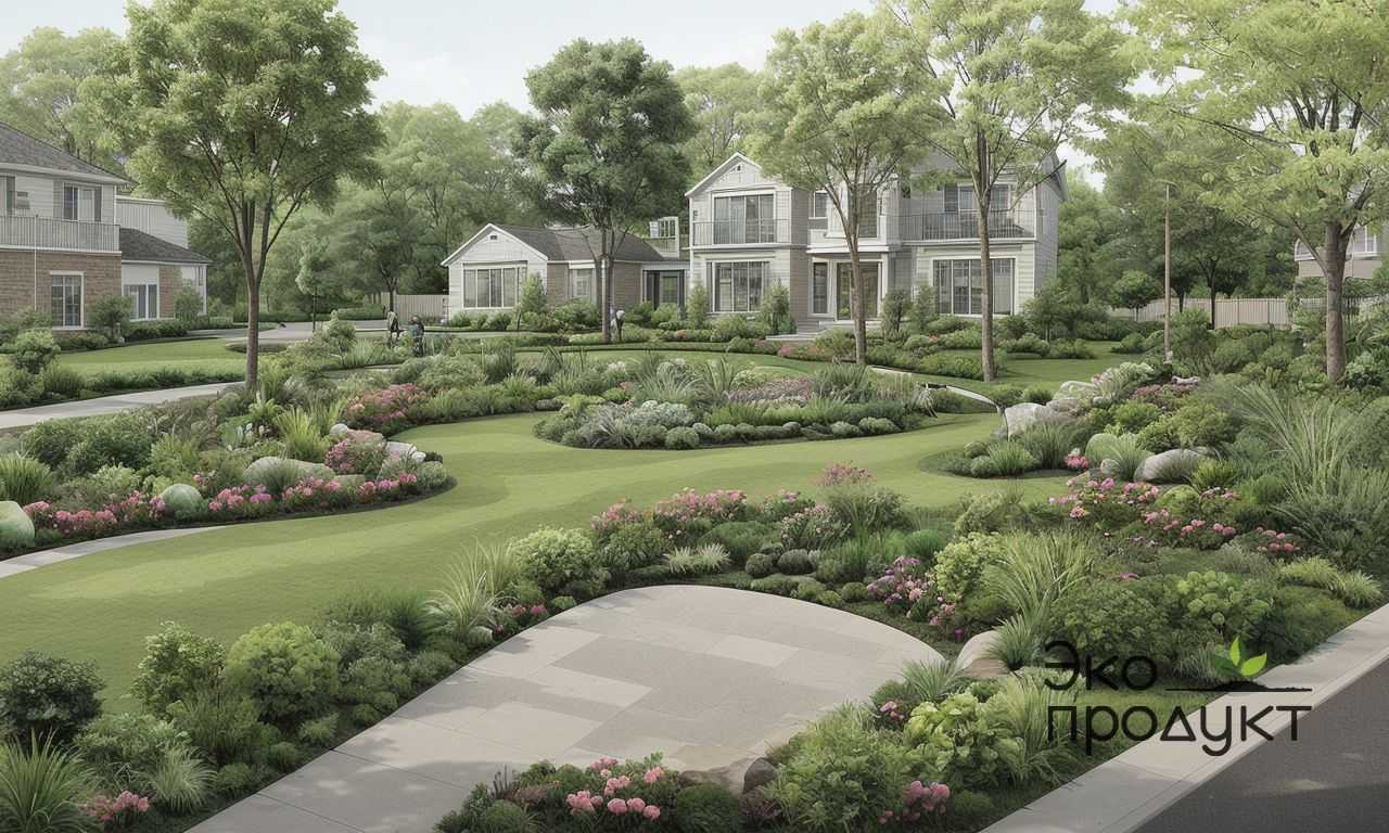 Методы установки растительных модулей на кровле