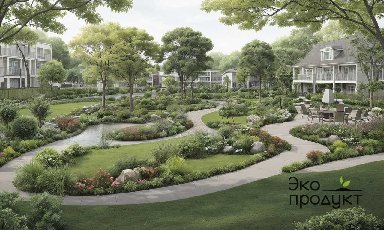 Синергия растительности и конструкции